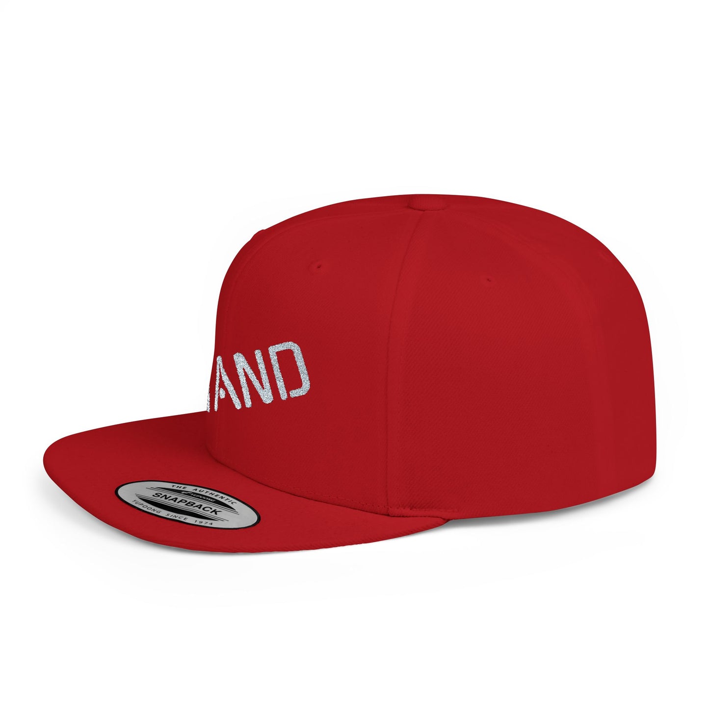 Stylish Flat Bill Snapback Hat - Stand