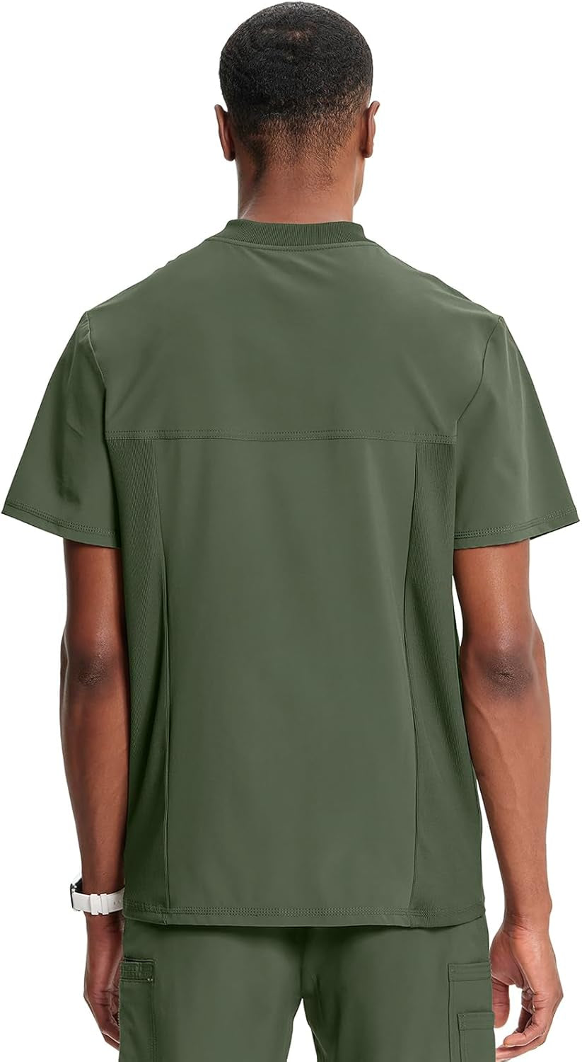 Cherokee Men Scrubs Top Tuckable V-Neck CK910A