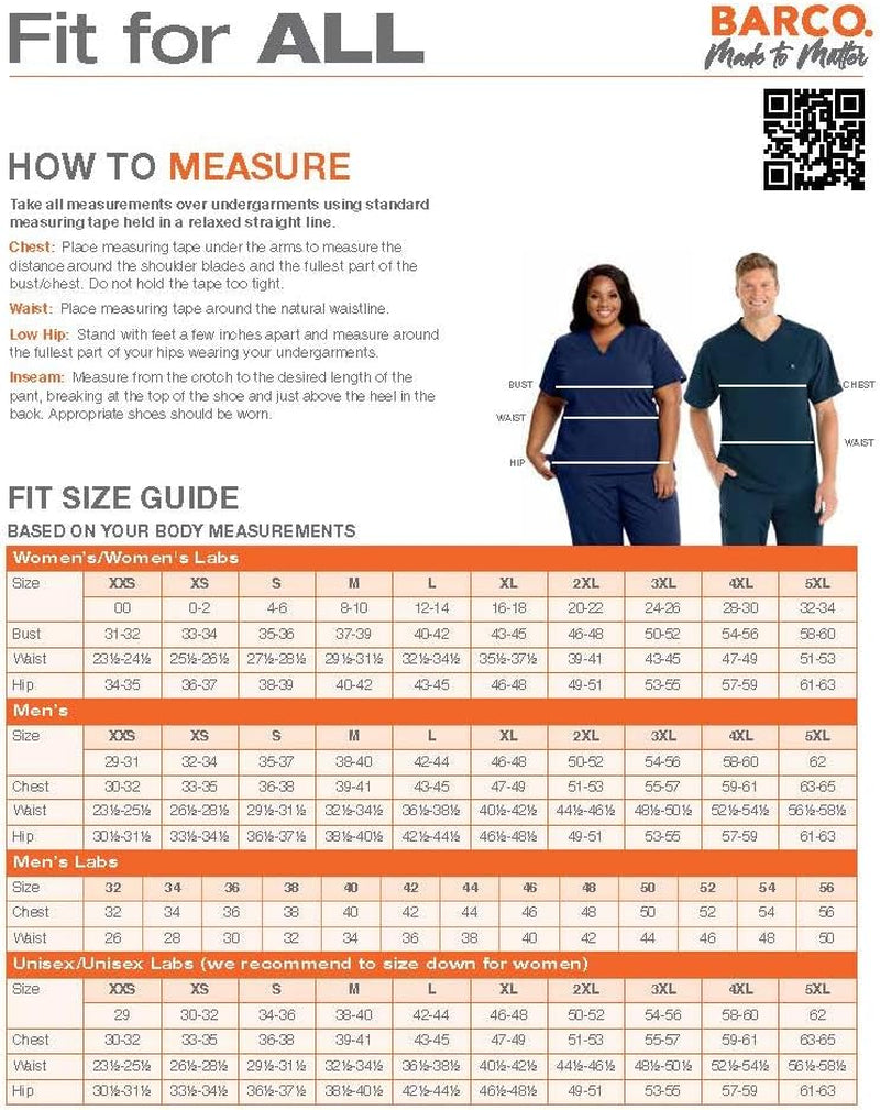 ONE Women'S Pulse Scrub Top, Sporty V-Neck Medical Top W/ 4-Way Stretch & 5 Pockets