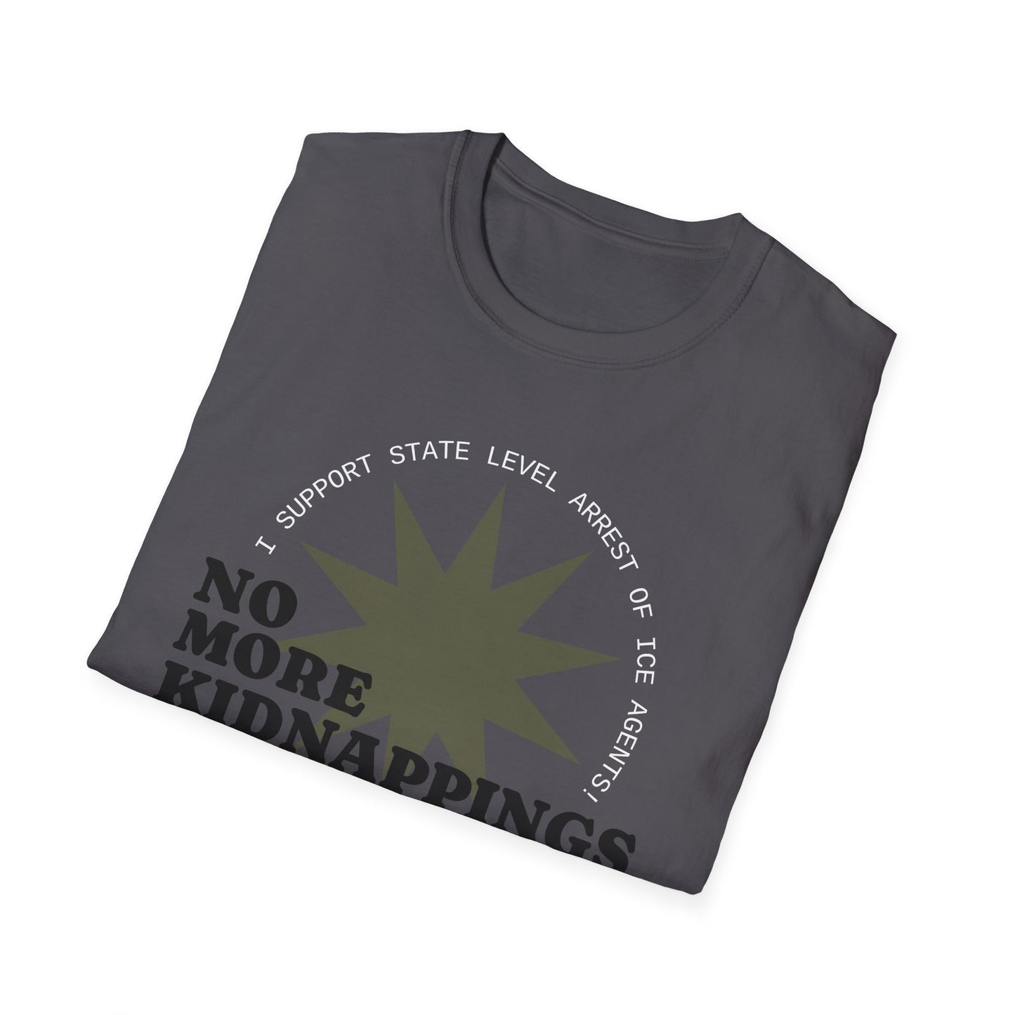 Empowering Message 'No More Kidnappings' - , Awareness Merchandise,