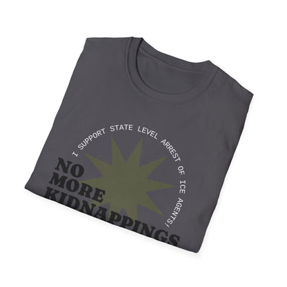 Empowering Message 'No More Kidnappings' - , Awareness Merchandise,