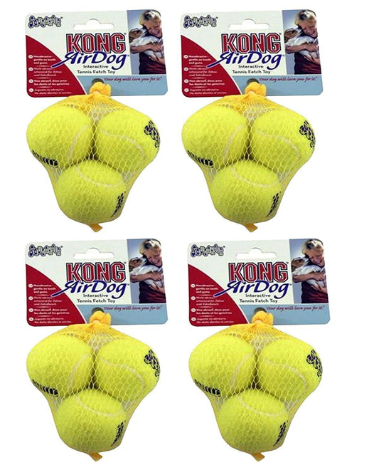 KONG Air Tennis Balls, Dog Toy X-Small X 12 Pack