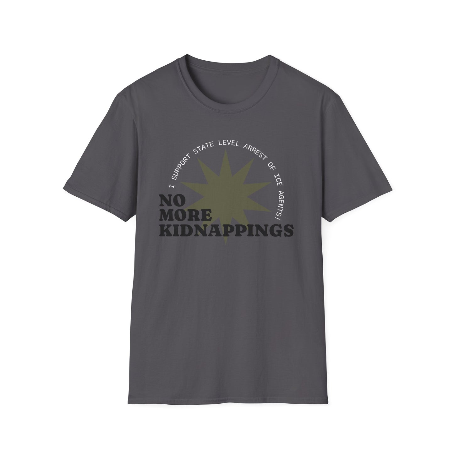 Empowering Message 'No More Kidnappings' - , Awareness Merchandise,