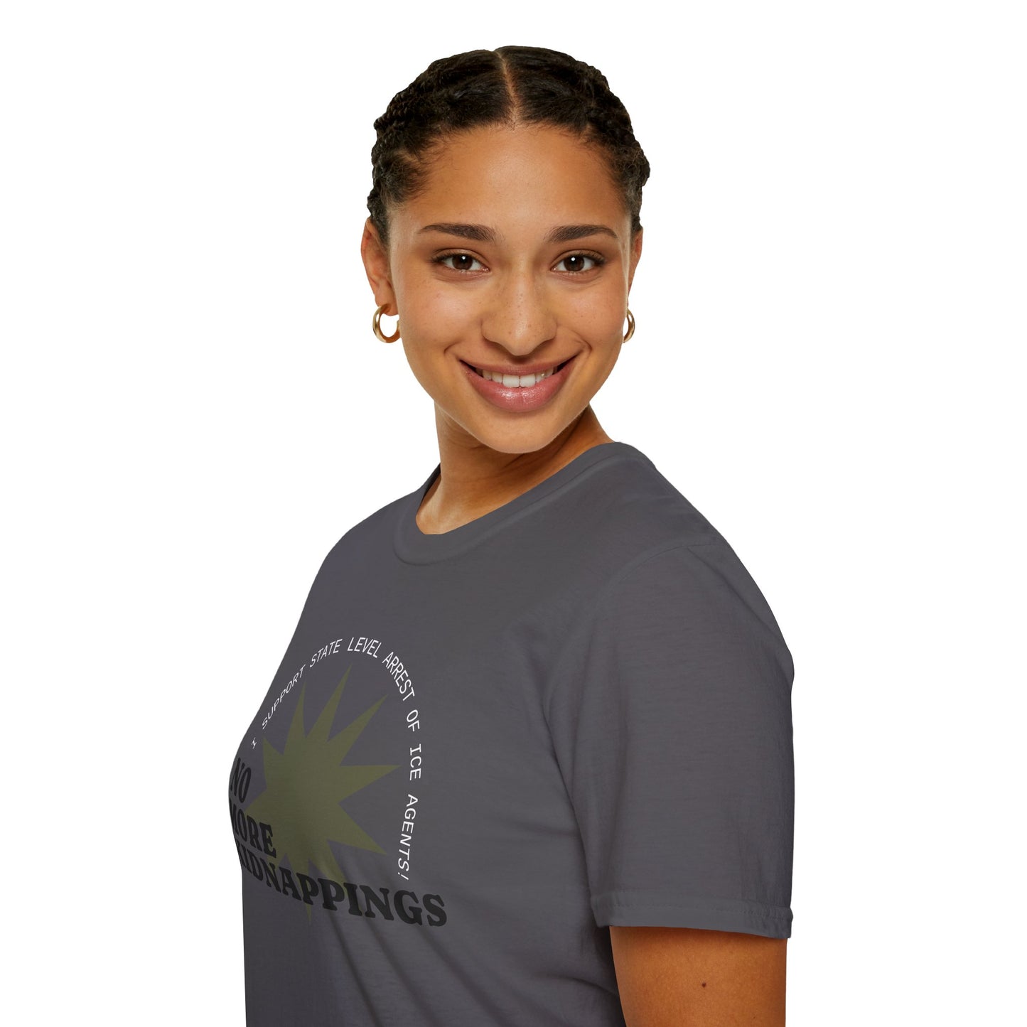 Empowering Message 'No More Kidnappings' - , Awareness Merchandise,