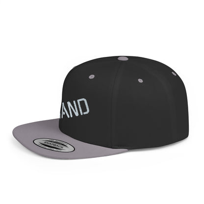 Stylish Flat Bill Snapback Hat - Stand