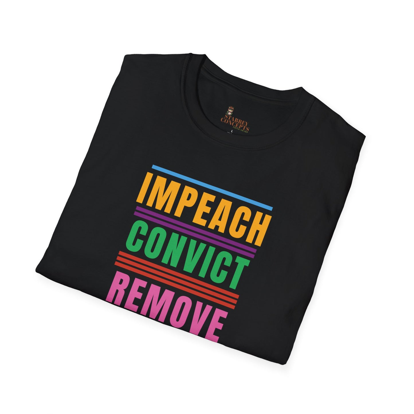 Impeach Convict Remove Repeat T-Shirt