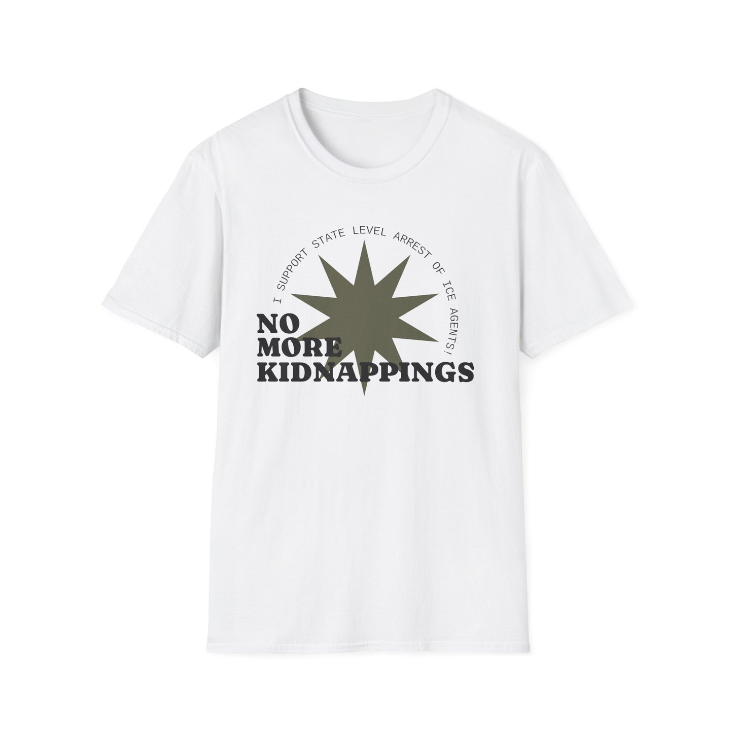 Empowering Message 'No More Kidnappings' - , Awareness Merchandise,