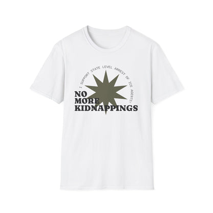Empowering Message 'No More Kidnappings' - , Awareness Merchandise,