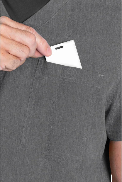 Men'S Scrub Top Cadence 2-Way Stretch Technology with Ultra Soft Fabric & One Chest Pocket - MC7478