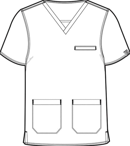 Men'S Scrub Top Wescott with 3 Pockets & 2-Way Stretch and Ultra Soft Fabric - MC7477