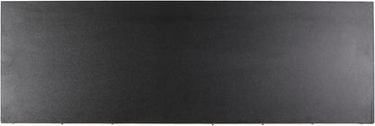 Lena TV Stand with 2 Doors and 2 Shelves, Black, White
