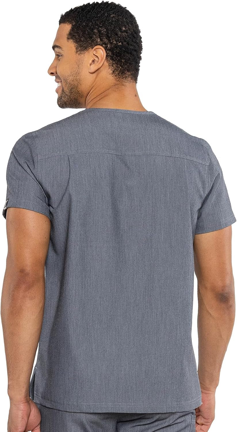 Men'S Scrub Top Cadence 2-Way Stretch Technology with Ultra Soft Fabric & One Chest Pocket - MC7478