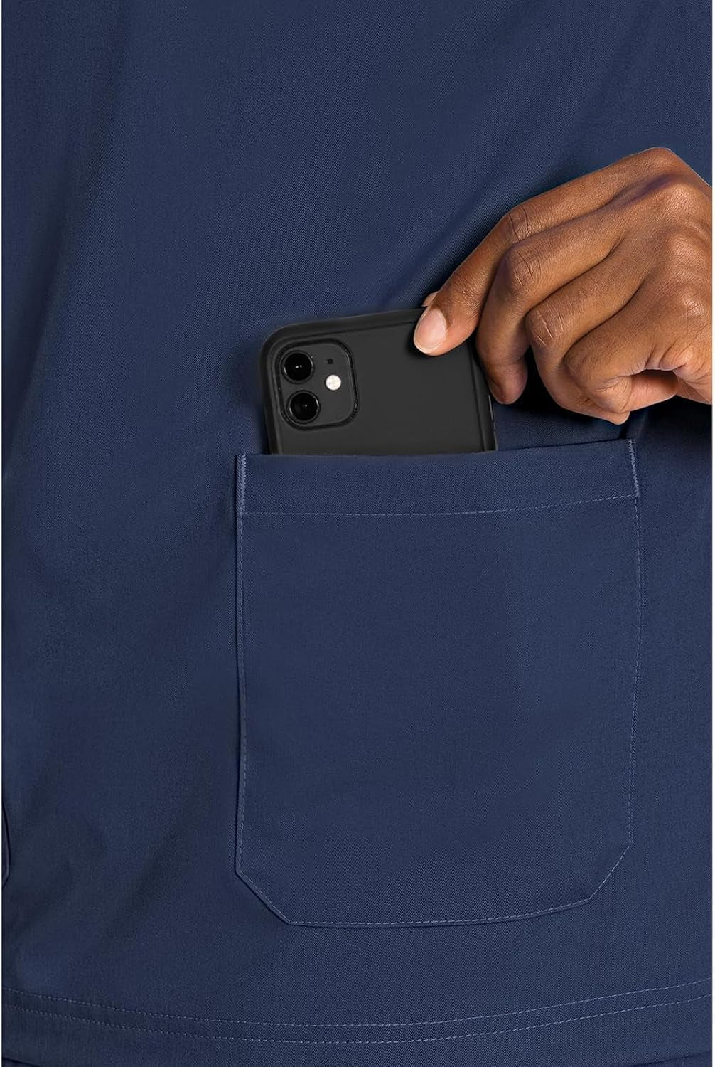 Men'S Scrub Top Wescott with 3 Pockets & 2-Way Stretch and Ultra Soft Fabric - MC7477
