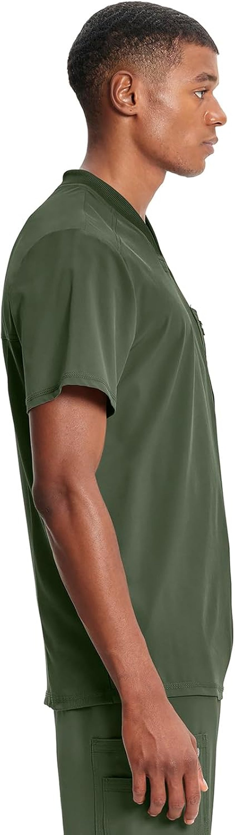 Cherokee Men Scrubs Top Tuckable V-Neck CK910A